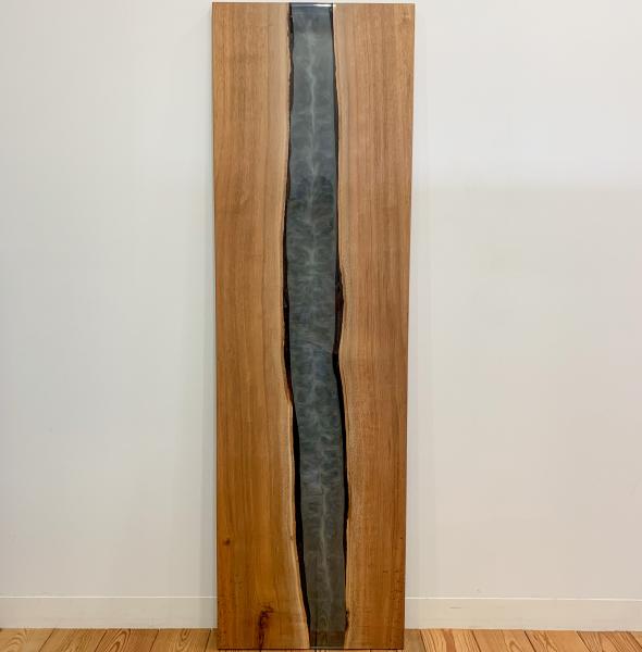 ブラックウォールナットのリバーテーブル